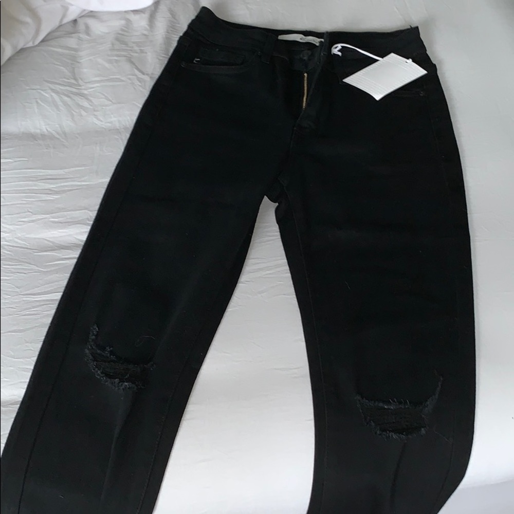 Brand New Black Ripped Jeans